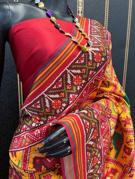 Traditional Pure Patola Silk Sarees