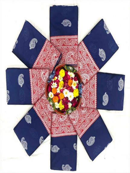 Amazing Stylish Soft Lichi Silk Weaving Saree 