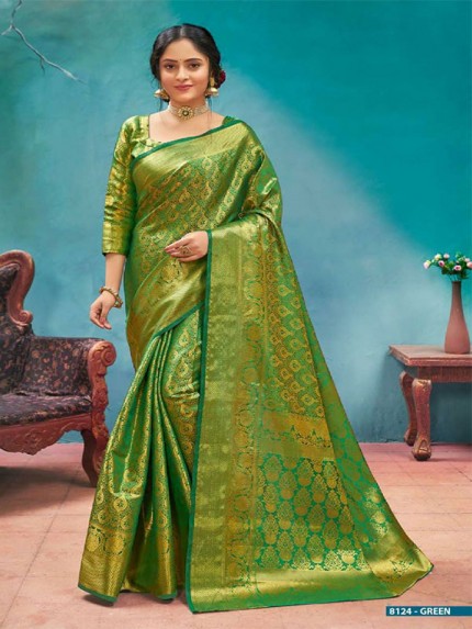 South Indian Special Designer Kanjeepuram Soft Silk Saree